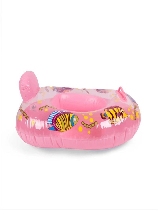 Cloudzy Swimming Tube Baby Safety Floating Swim Pool Boa Inflatable Swimming Safety Tube Anti Flip Float Aid Baby Seat Boat Shape Floating Boat (2) - Image 2